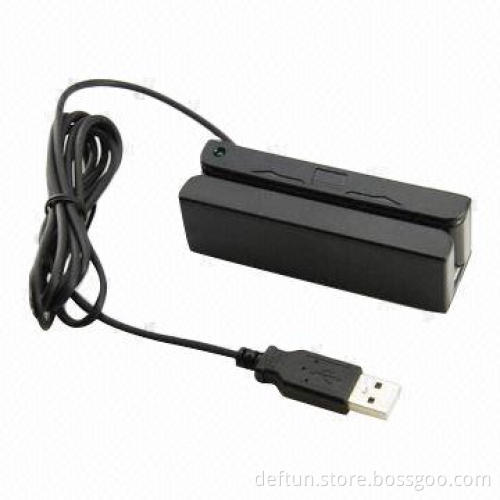 MSR90 Magnetic Strip Card Reader/Driver, USB Interface, -20 to 60°C Operating Temperature